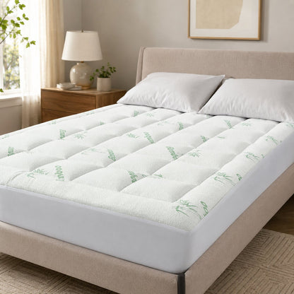 Serenithy™ Bamboo Matress Topper - Improve your sleep without the pricetag of a new mattress
