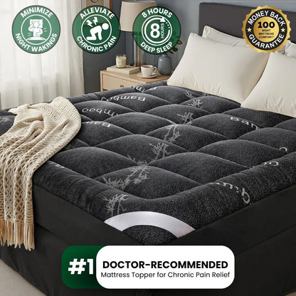 Serenithy™ Bamboo Matress Topper - Improve your sleep without the pricetag of a new mattress