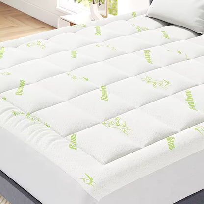 Serenithy™ Bamboo Matress Topper - Improve your sleep without the pricetag of a new mattress